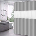 Polyester waterproof bath shower curtain