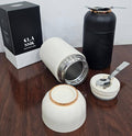 Big size 1050ml Classic food flask thermos with foldable spoon