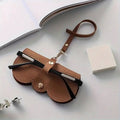 Portable PU Leather Spectacle/ Sunglasses Case