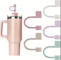 2pc Silicone Straw Covers Cap