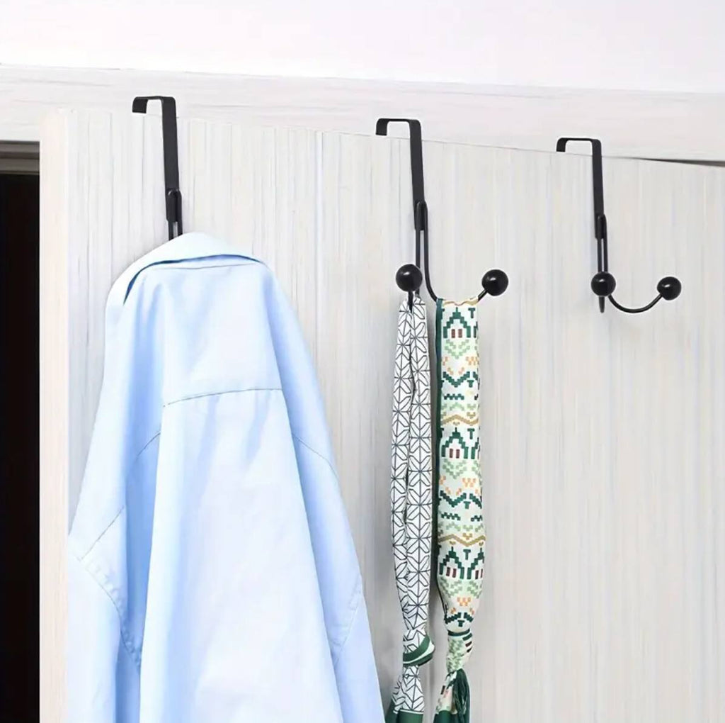 Over The Door Double Hanger Hooks