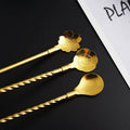 Boyuan Stainless steel long straw spoon