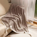 Bohemian knitted throw blankets