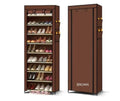 10 Tier Dustproof 27 Pairs Shoes rack, shoe Storage Organizer