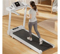 New Foldable Walking Pad / Treadmill With Bluetooth connectivity, manual incline option, and safety hand bars