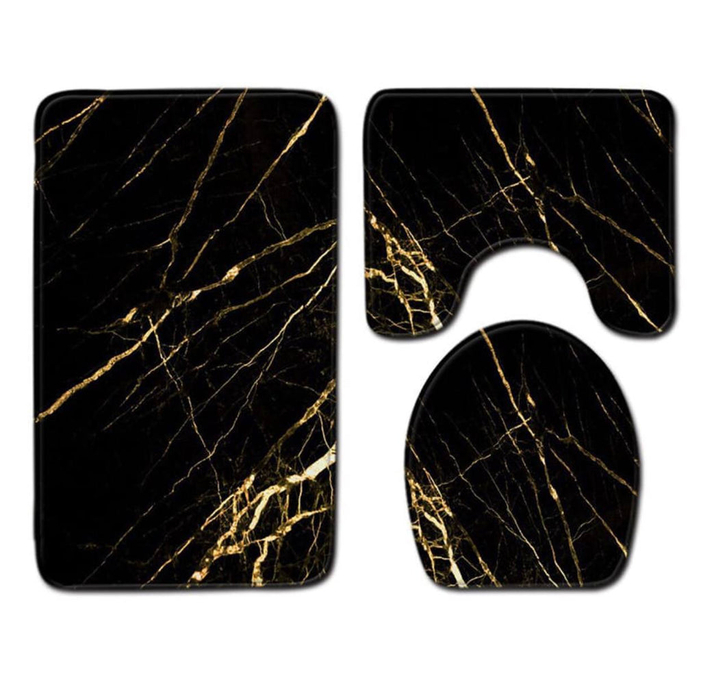 3 in 1 3D Bathroom toilet mats(big size)