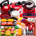 61pcs kids kitchen cookware playset toy set for cooking
