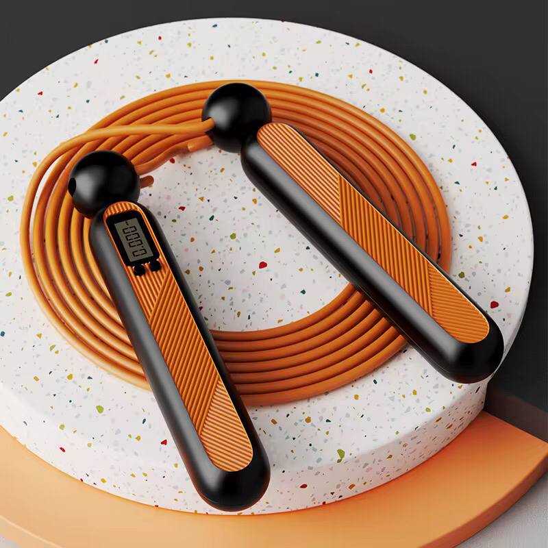 Counting cordless skipping rope