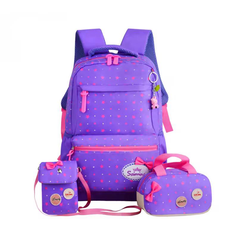 Beautiful school bags restocked!!for our little girls  .