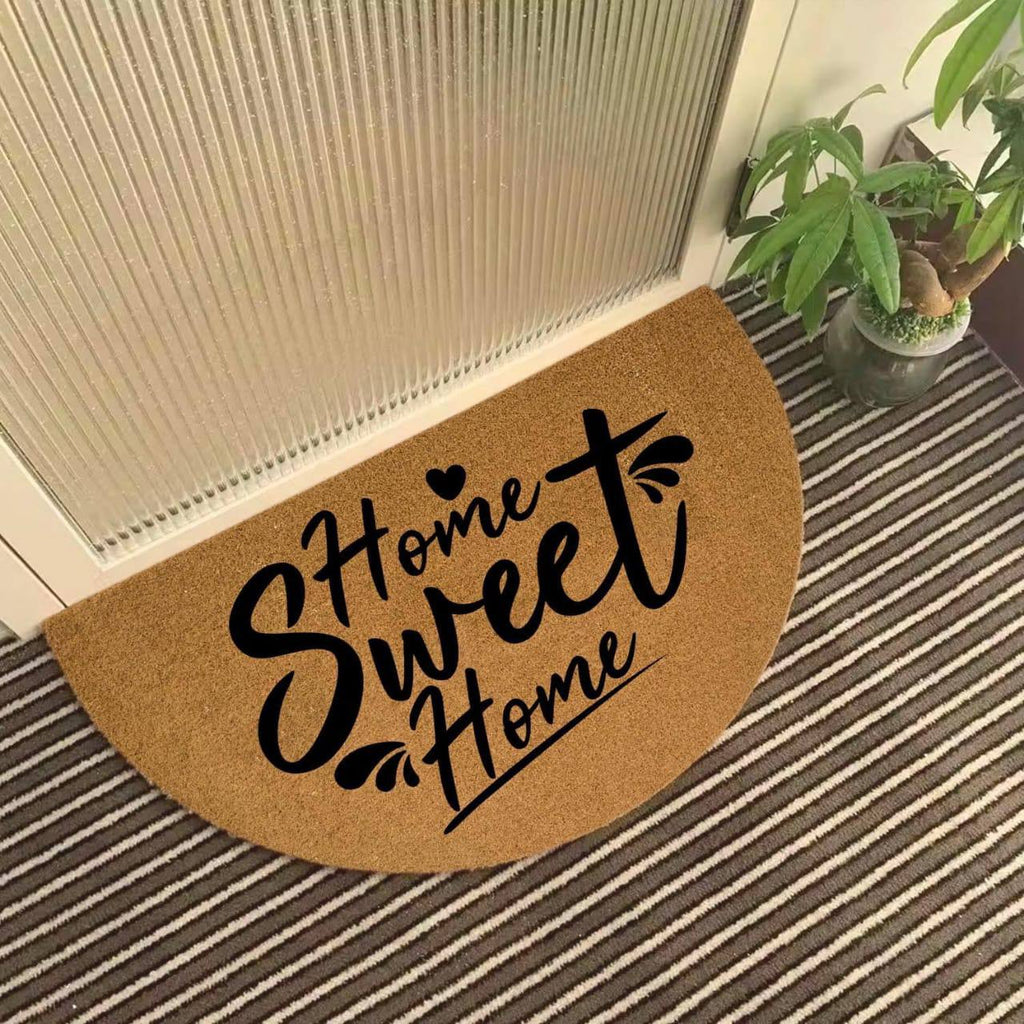 Novelty entry door mat