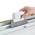 Creative multilayered groove cleaning double sided brush