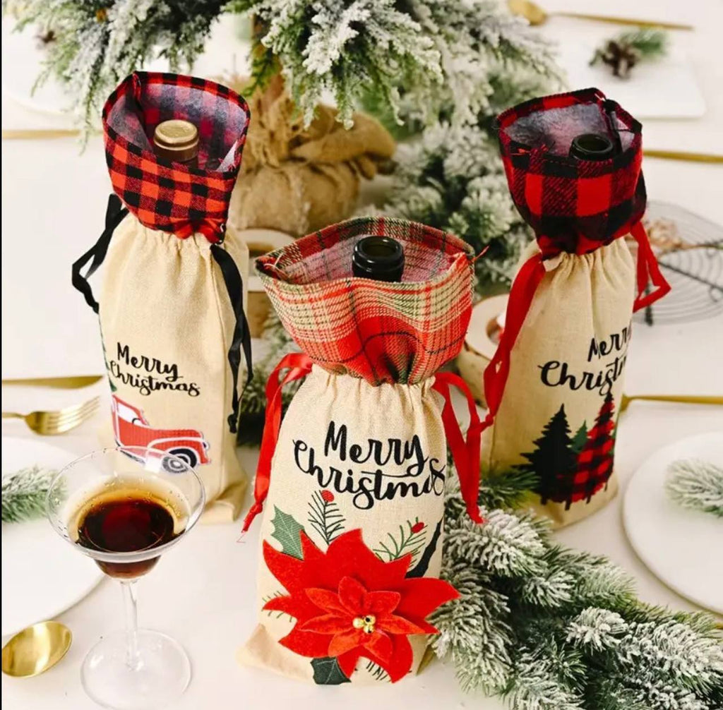 Wine bottle cover each