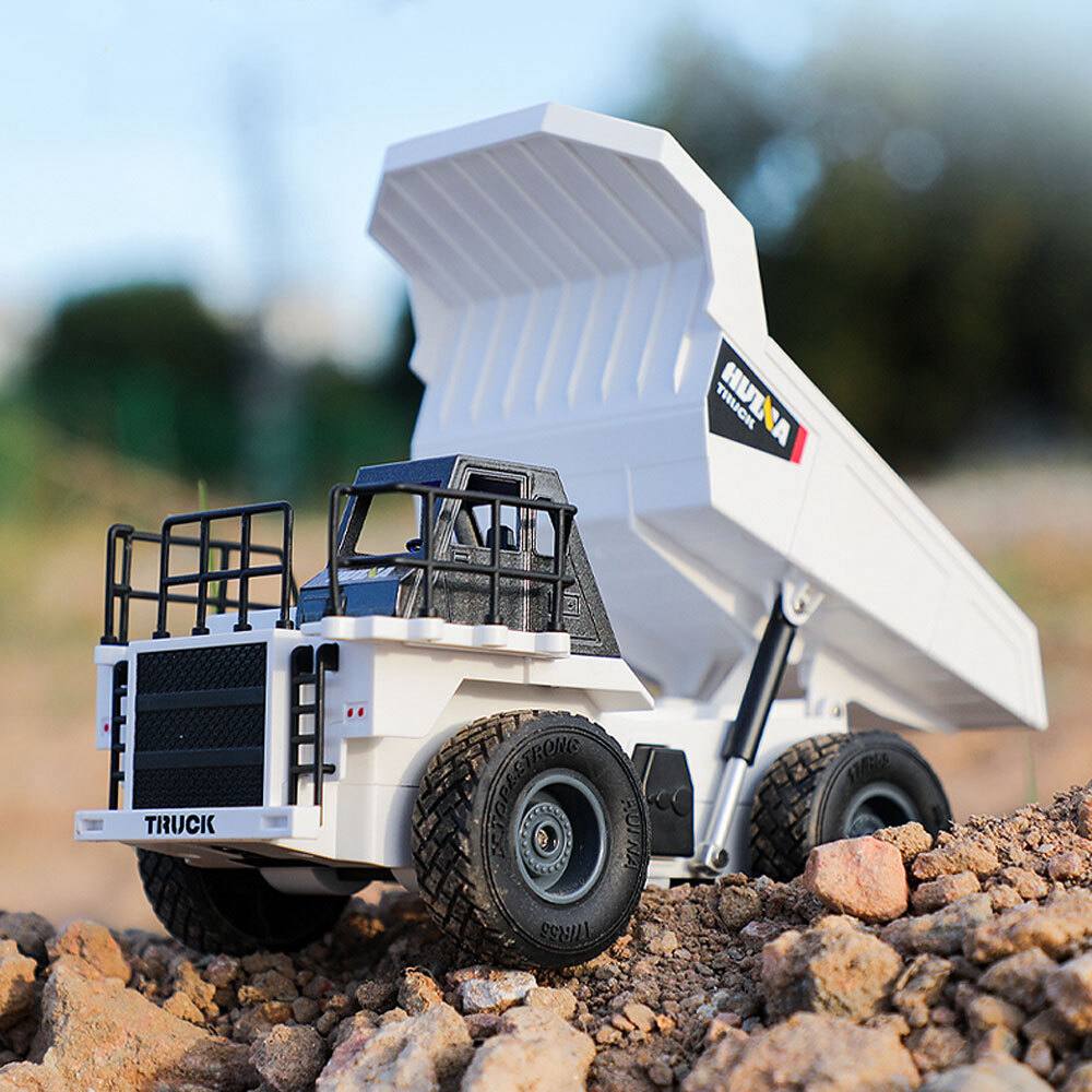Dumping Truck with Lights & Sounds,2.4GHz Rechargeable