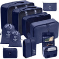 9pcs Luggage Travel Organizers For Suitcase
