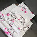 Two Flat Bedsheet Both Printed 
4 Pillowcases