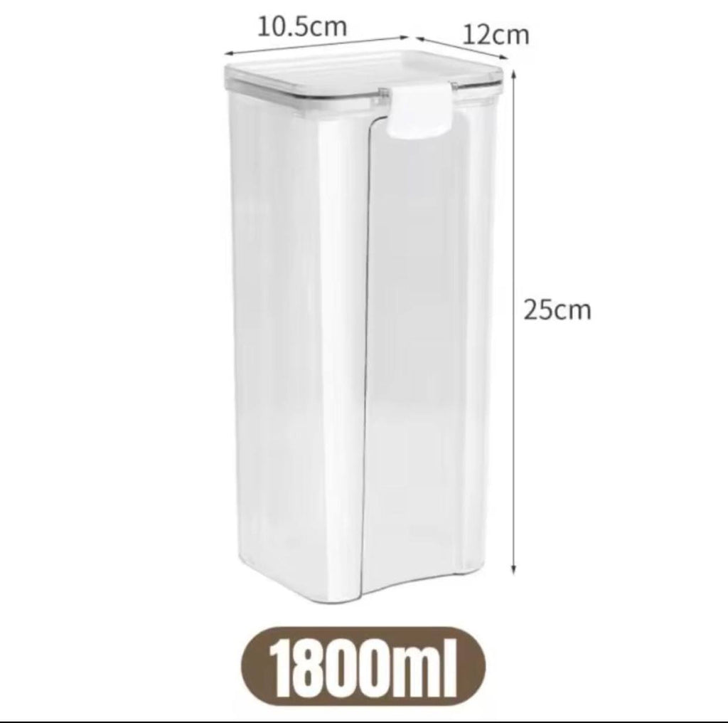 Acrylic 1800ml
Cereal storage containers