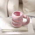 Custom Pearl Glaze Dazzling Mugs.