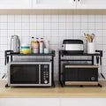 Heavy gauge 40-65cm Extending over the microwave metallic rack
