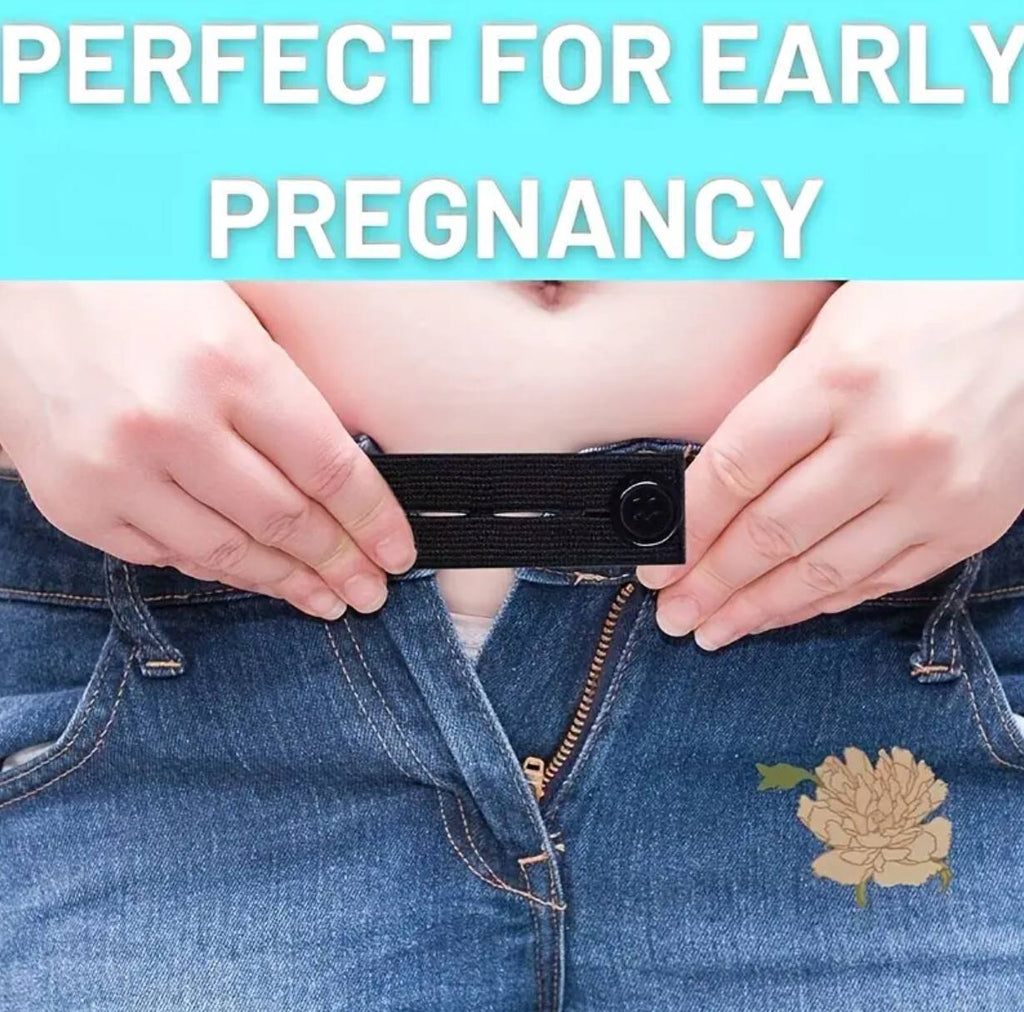 Elastic Waist Extenders, Adjustable Belt waist extension buckle