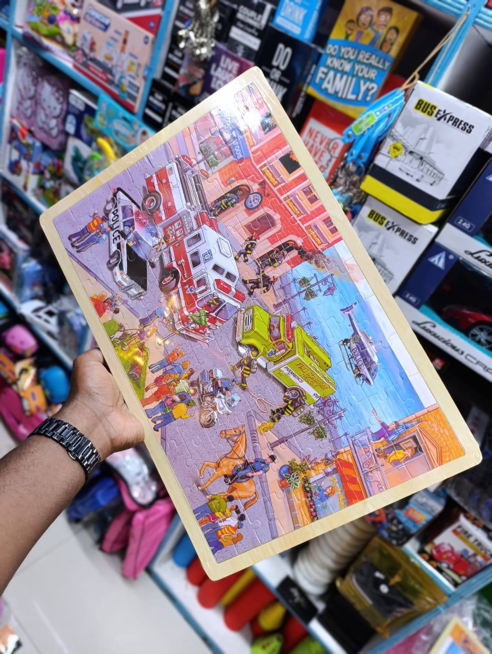 Wooden puzzles