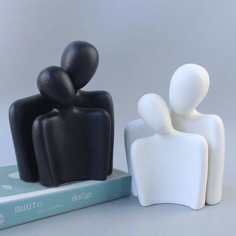 Unbreakable Abstract Couple Simple Modern Creative Art Decoration
