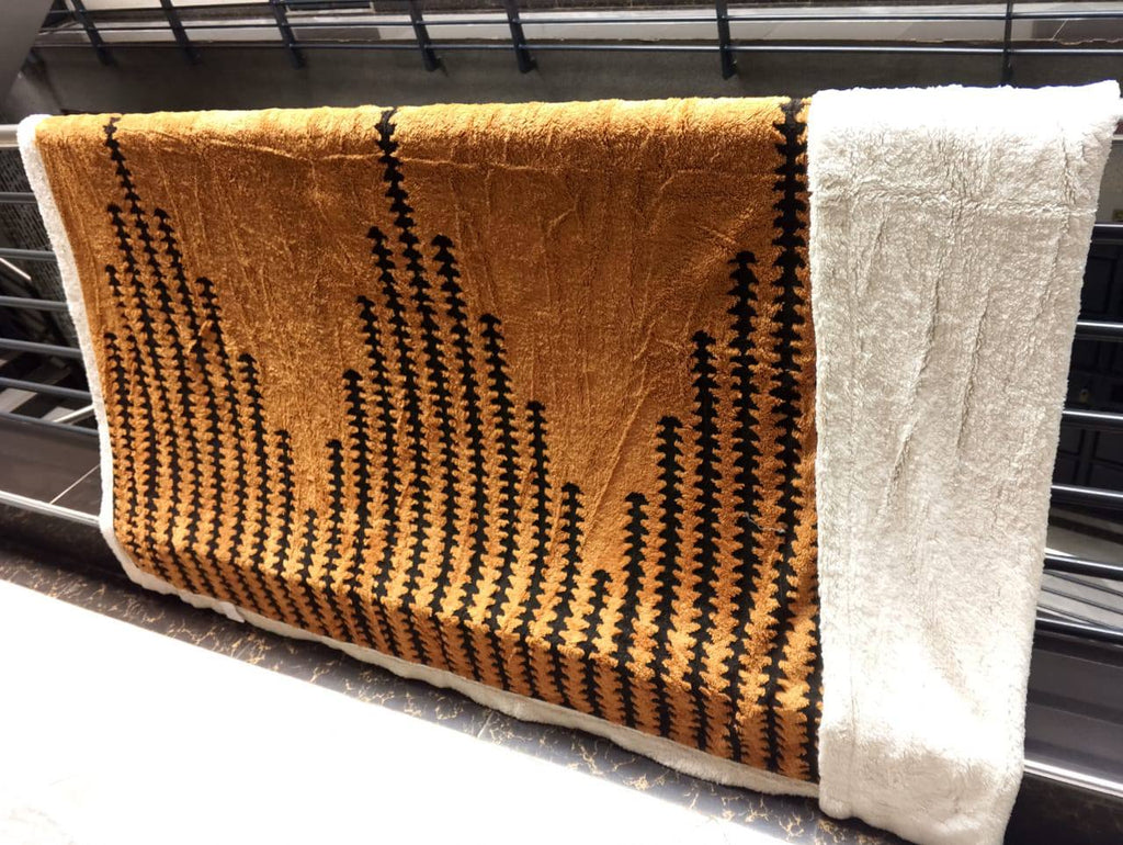 Printed Sherpa Blanket
