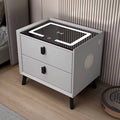 Smart bedside table cabinet with wireless charging Bluetooth