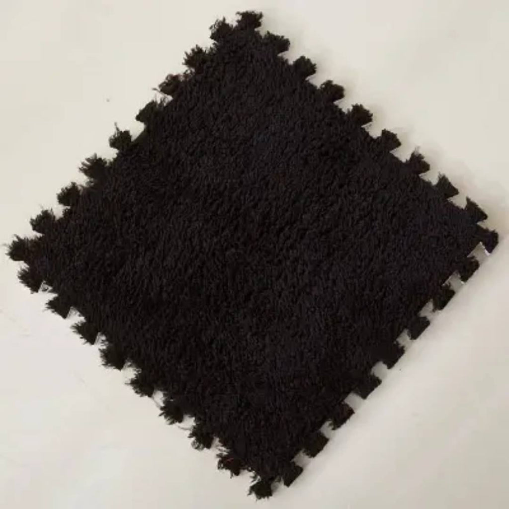 One piece Plush foam interlocking floor mats
