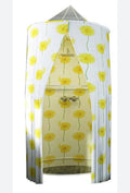 Portable foldable round waterproof fabric shower cubicle