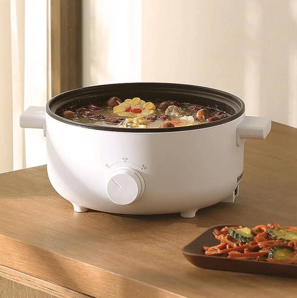 Multiple purposes electric cooker