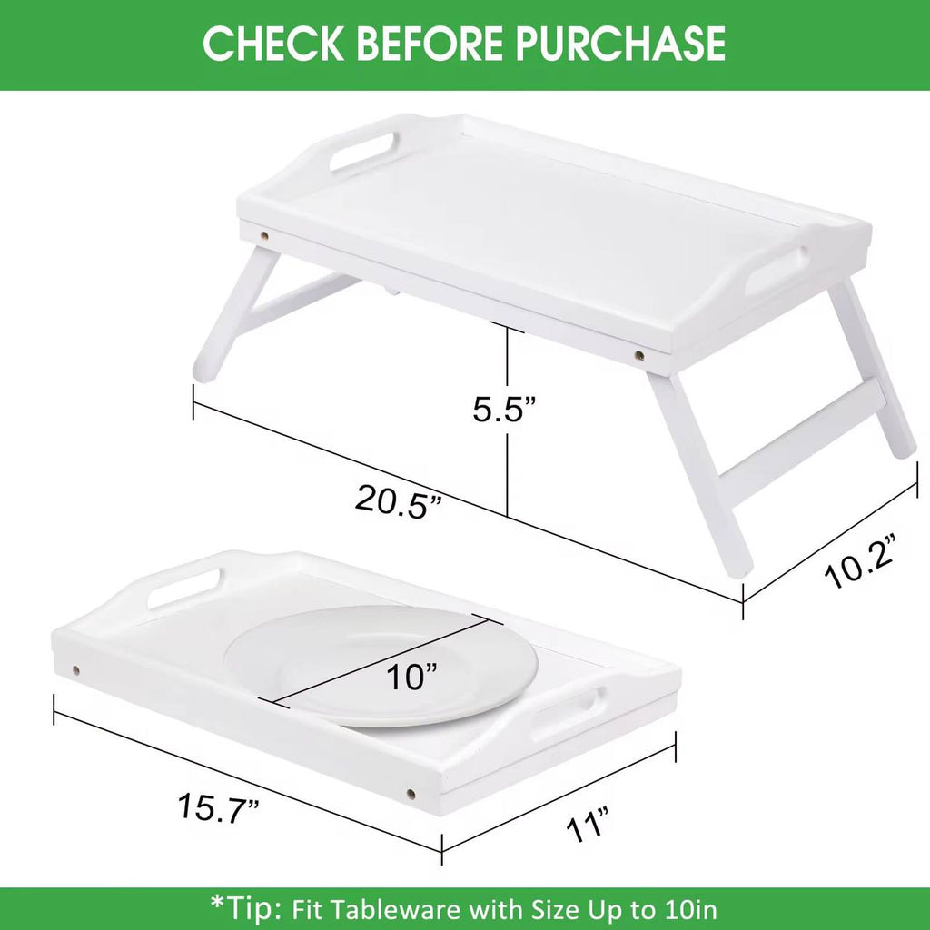 Foldable Bamboo Tray