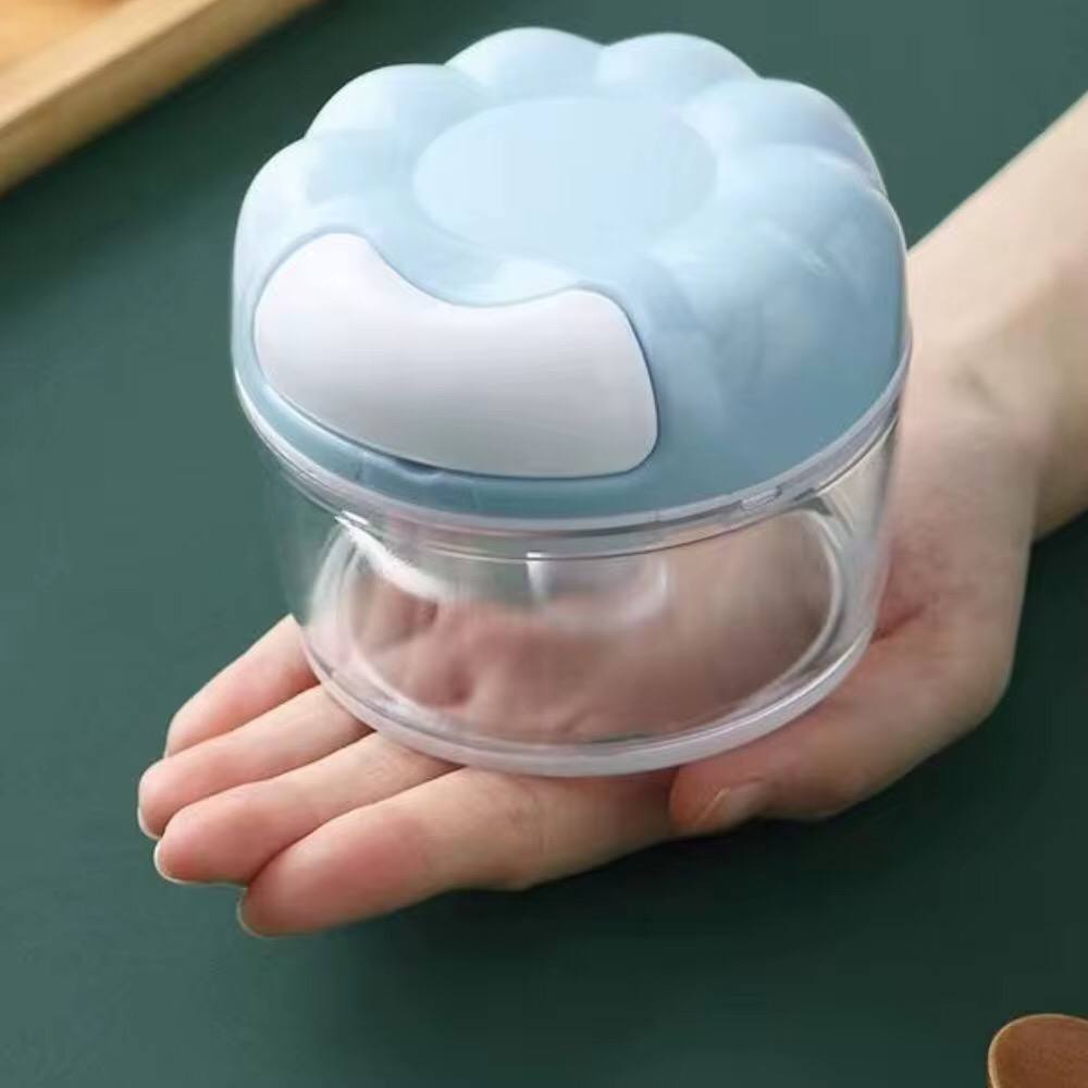Garlic pull grinder