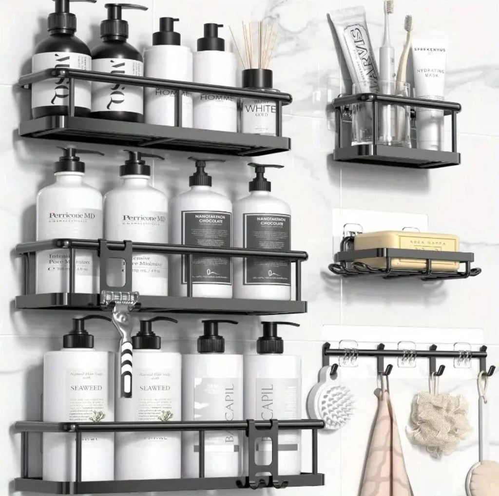8pc Bathroom Organizer Set
