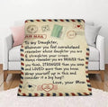 Express letter cossy throw blankets