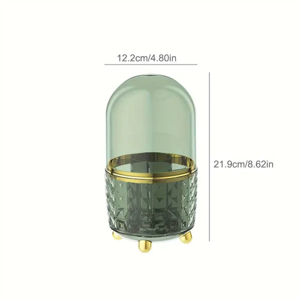 Luxury 360å¡ rotating makeup brushes holder