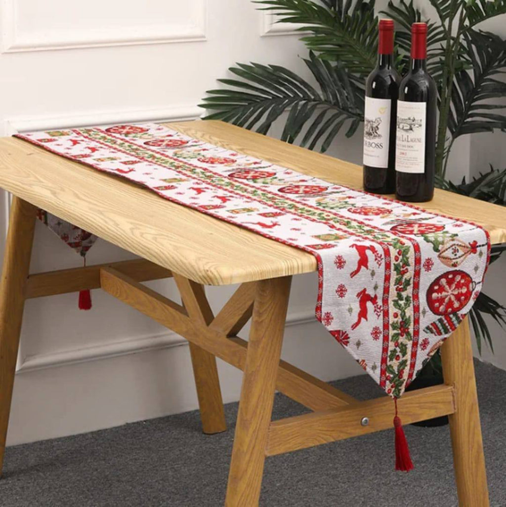 Christmas Knitted Fabric Tablecloth  Runner
35*180cm