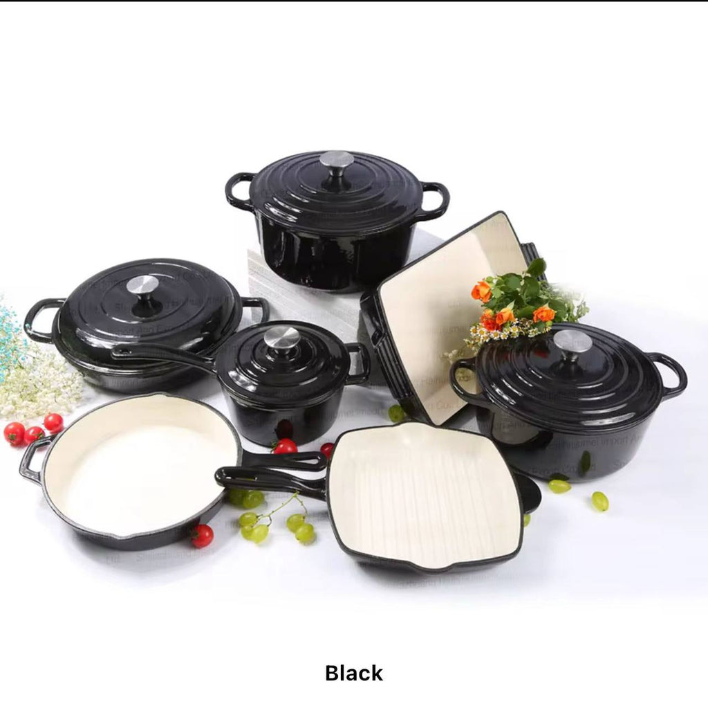 Enamel Cast iron cooking pots