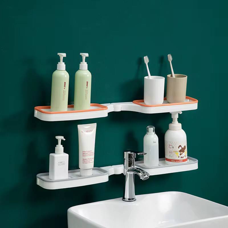 180ŒÁ adhesive shower caddy