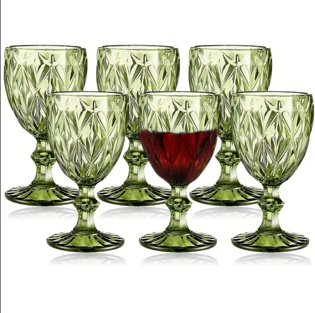 6pcs high quality wine glasses
