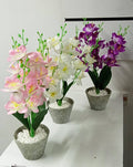 Artificial blossom flowers, bonsai artificial potted plants for Decoration