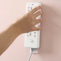 4pcs Self-Adhesive Punch-free Socket Holder