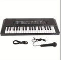 Portable Electric 61 Key Piano Keyboard Set with Microphone