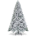 SNOW FLOCKED CHRISTMAS TREE high quality with 2000 leaves
