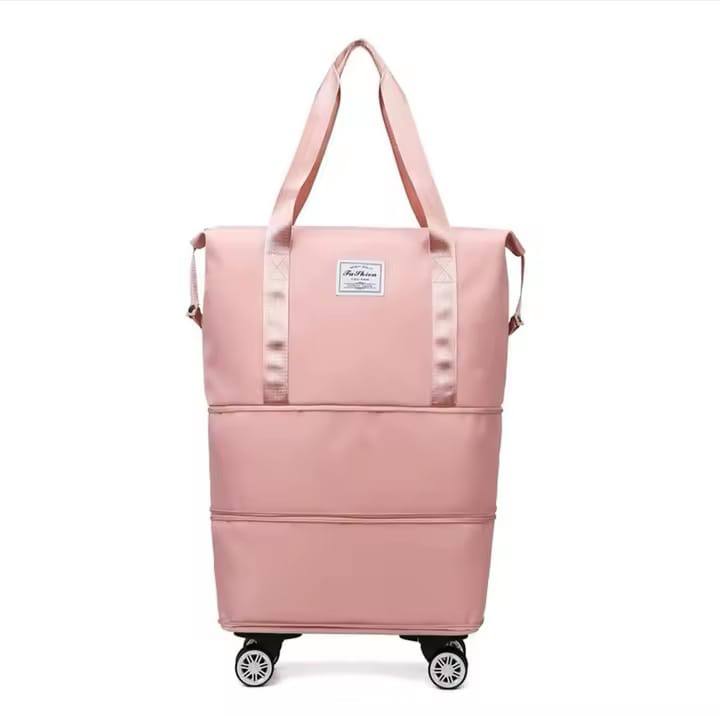 Movable travelling travelling duffle bag