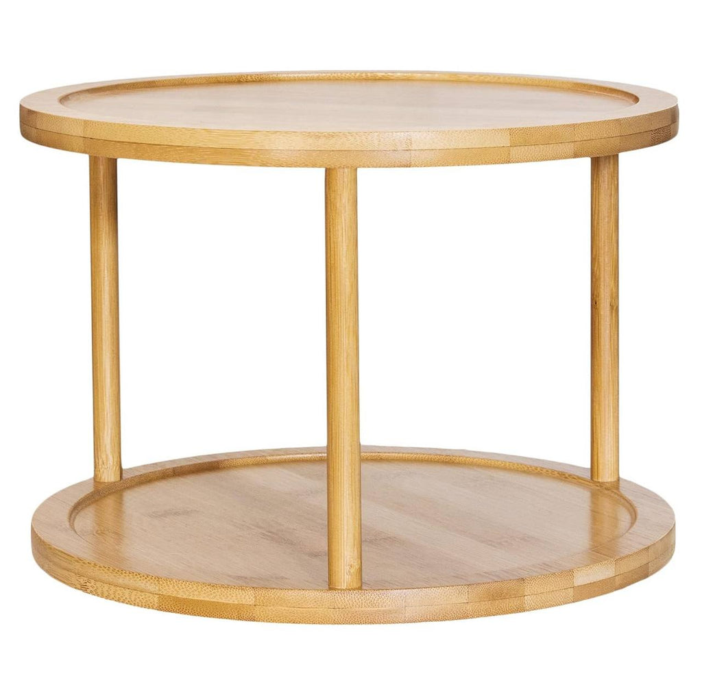 Bamboo rotating spice rack/Lazy Susan