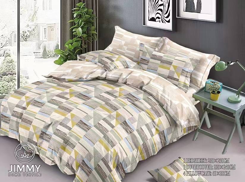Coloured Floral and  stripped duvet cover Sets