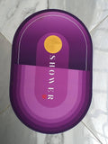 Rubber Antislip Bathroom Door Mat