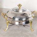 Stainless Food warmers
Round stainless Cheffing dishes