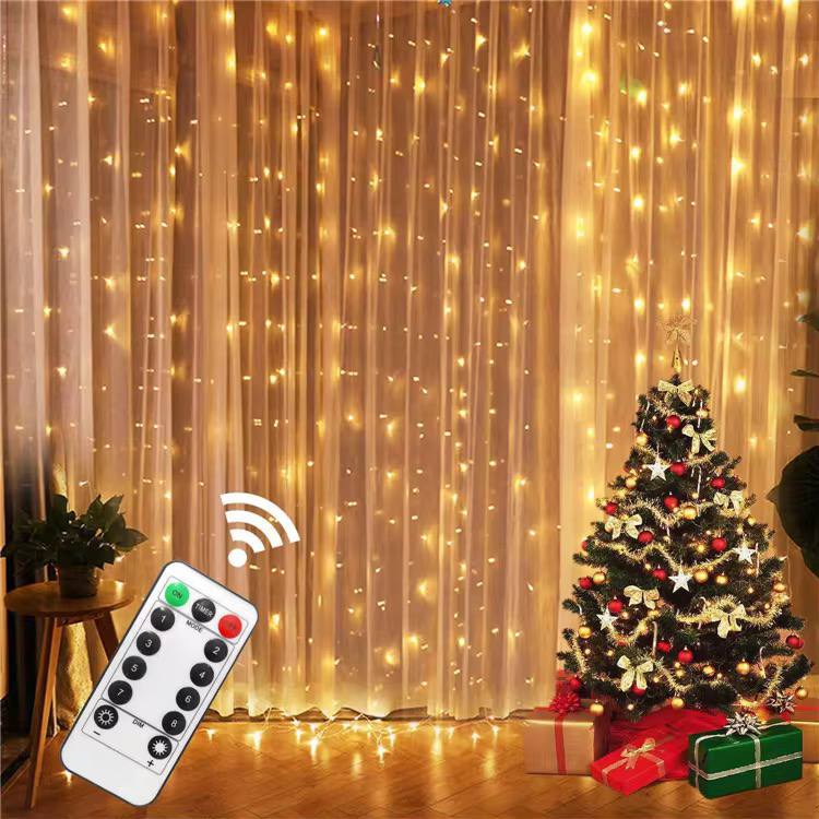 3MÌÑ3M CURTAIN LIGHTS WITH REMOTE