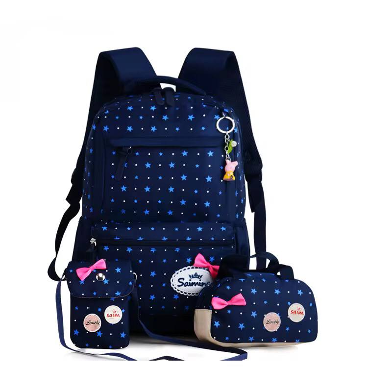 Beautiful school bags restocked!!for our little girls  .